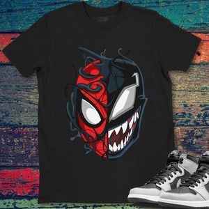 Marvel Spider-Man Maximum Venom Spider-Man Big Face Unisex Gift T-Shirt
